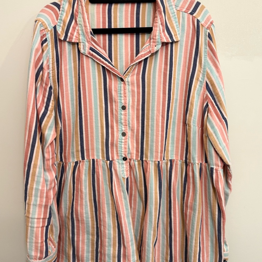 True Craft Multicolor Striped Shirt
